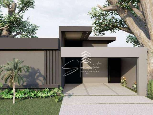 Casa com 3 dormitórios à venda, 162 m² por R$ 1.500.000,00 - Residencial Villa D’Aquila - Piracicaba/SP