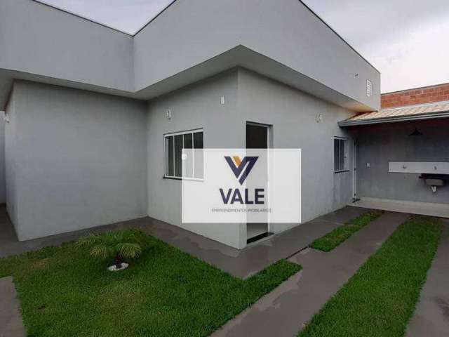 Casa com 2 dormitórios à venda, 63 m² por R$ 215.000 - Residencial Jardim Centenário - Araçatuba/SP