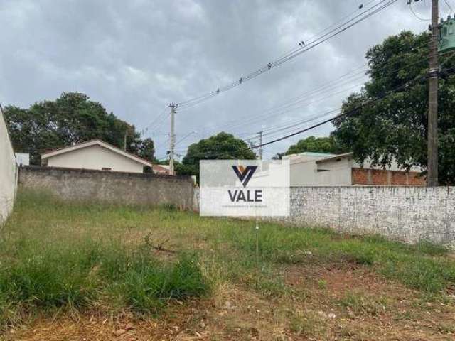 Terreno à venda, 275 m² por R$ 130.000 - Novo Umuarama - Araçatuba/SP