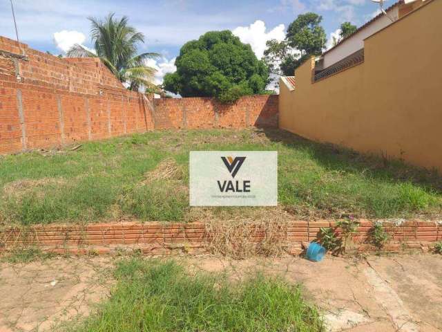 Terreno à venda, 250 m² por R$ 100.000 - Lago Azul - Araçatuba/SP