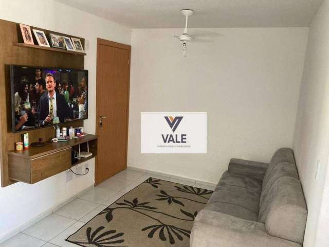 Apartamento com 2 dormitórios à venda, 49 m² por R$ 140.000,00 - Condomínio Art ville - Araçatuba/SP