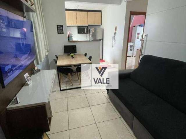 Apartamento com 2 dormitórios para alugar, 42 m² por R$ 1.200/mês - Conjunto Habitacional Doutor Antônio Villela Silva - Araçatuba/SP