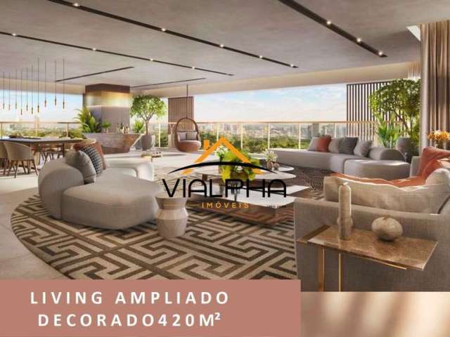 Florá: Apartamento de luxo com 4 quartos e 420m² em Alphaville, Barueri-SP