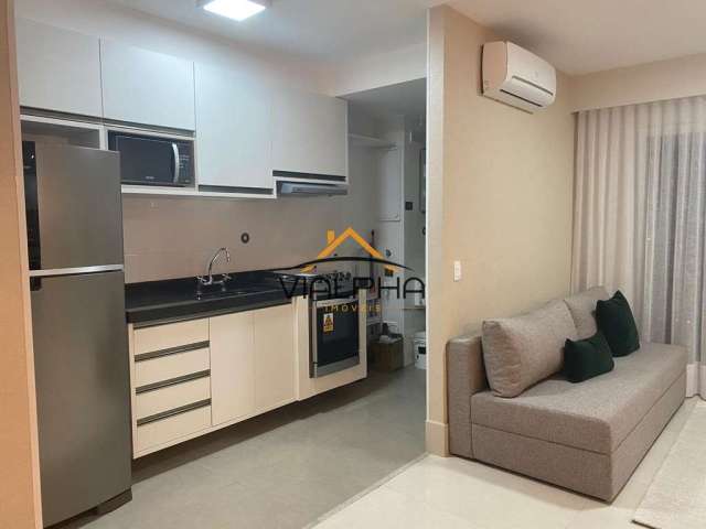 Oportunidade única: Apartamento à venda em Barueri-SP, Alphaville Empresarial! 1 quarto, 1 suíte, 2 salas, 1 banheiro, 1 vaga, 53m². Venha conferir!