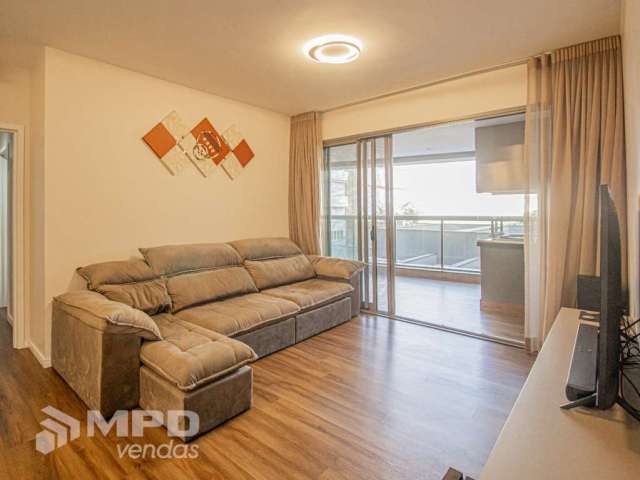 Apartamento a venda de 123 metros com 3 suítes com 2 vagas, terraço gourmet em no level Alphaville da MPD.