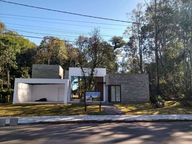 Casa Lago Negro, com 4 suítes, estilo contemporâneo, localizada em Gramado/RS.