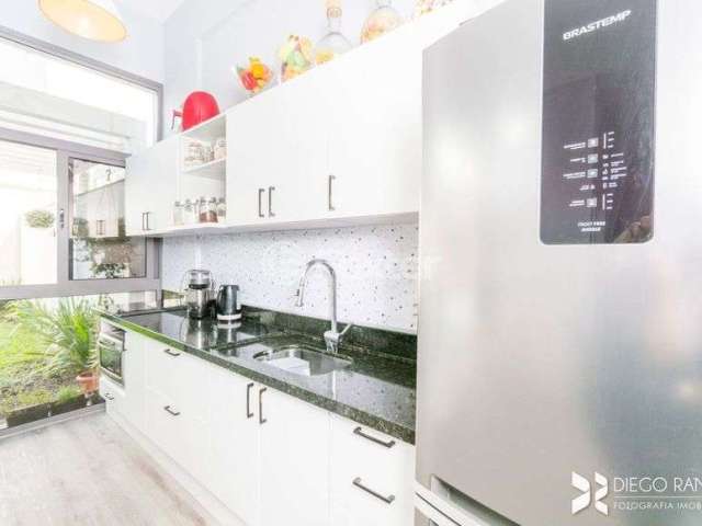 Apartamento Garden, 2 vagas, 80m² de pátio privativo.