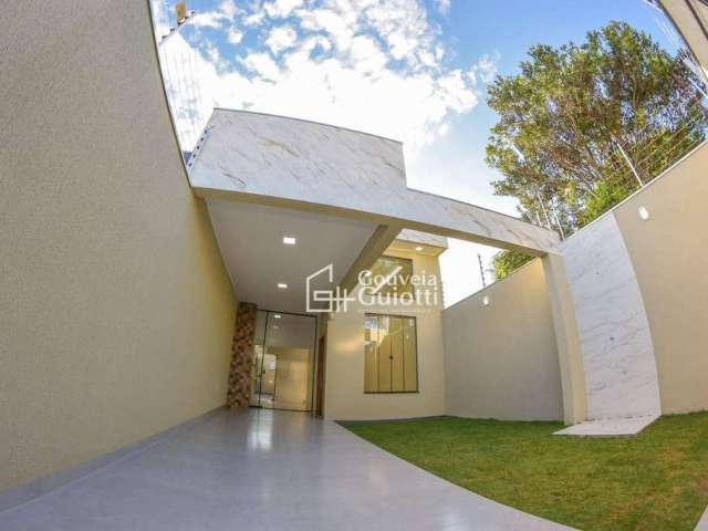 Casa com 3 dormitórios à venda, 112 m² por R$ 445.000,00 - São Carlos - Anápolis/GO