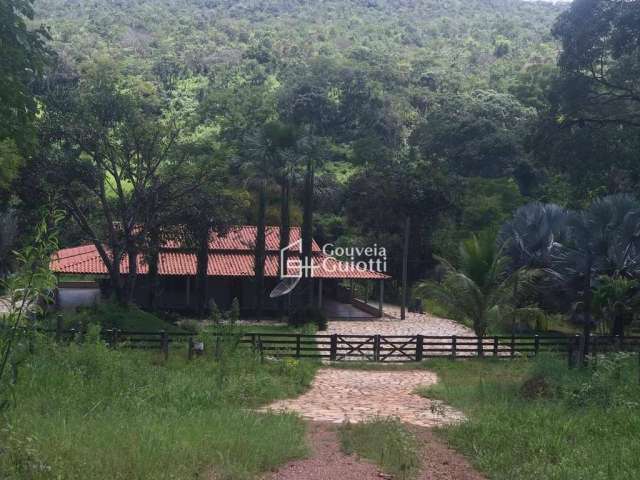 Fazenda em Cocalzinho, rio na divisa, pomar, muita madeira nobre