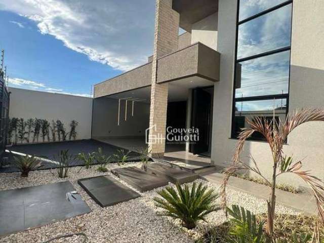 Linda casa com 3 suítes, alto padrão por R$ 1.400.000 - Anápolis City - Anápolis/GO