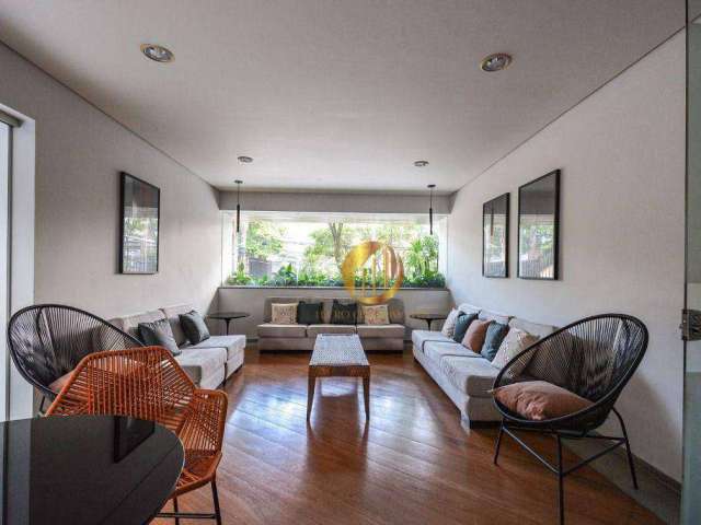 Apartamento com 4 dormitórios à venda, 183 m² por R$ 2.250.000,00 - Moema Pássaros - São Paulo/SP