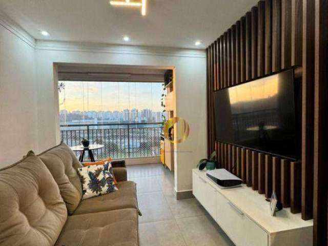 Apartamento com 2 dormitórios à venda, 62 m² por R$ 690.000,00 - Vila Anastácio - São Paulo/SP