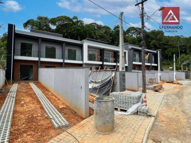 Sobrado com 2 dormitórios à venda, 74 m² por R$ 330.000,00 - Fortaleza - Blumenau/SC