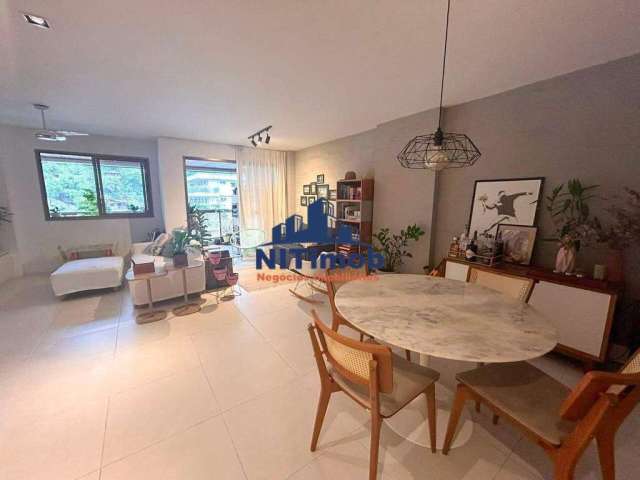 Apartamento à venda, 3 quartos, 1 suíte, 2 vagas, Charitas - Niterói/RJ