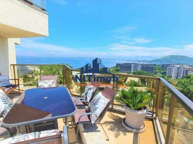 Apartamento à venda, 1 quarto, 1 suíte, 2 vagas, Gragoatá - Niterói/RJ