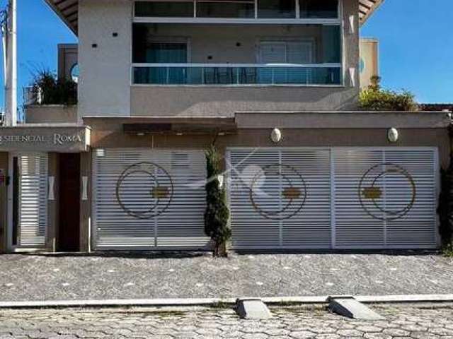 Casa em condomínio fechado com 3 quartos à venda na Rua Santo Antônio, 313, Vila Caiçara, Praia Grande, 84 m2 por R$ 468.000