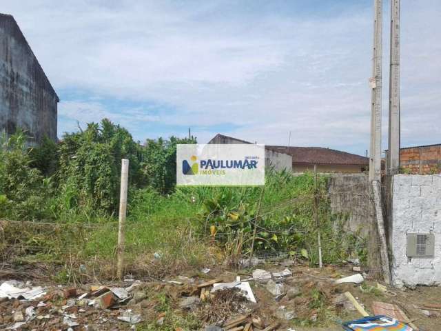 Terreno à venda na Rua Lourdes Costa Pontes, Vila Vera Cruz, Mongaguá por R$ 85.000