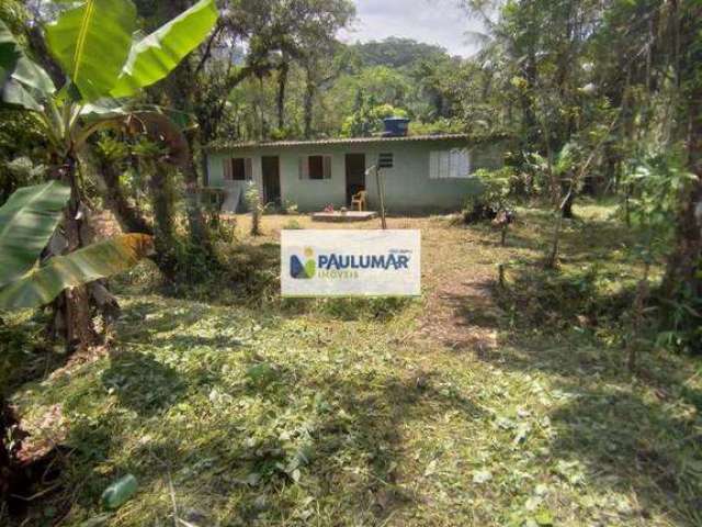 Chácara / sítio com 1 quarto à venda na estrada da cachoeira, Zona Rural, Mongaguá, 1000 m2 por R$ 170.000