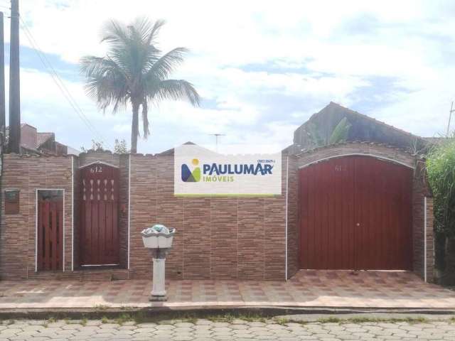 Casa com 3 quartos à venda na Av. Cidade de Santos, Balneario Santa Eugenia, Mongaguá, 167 m2 por R$ 410.000