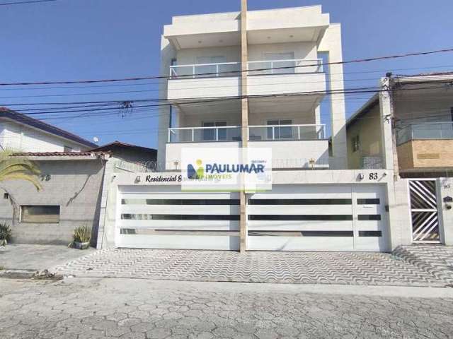 Casa em condomínio fechado com 2 quartos à venda na Rua José Alonso Dalama, Sítio do Campo, Praia Grande, 88 m2 por R$ 477.000