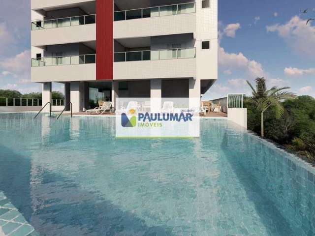 Apartamento com 2 quartos, Caiçara, Praia Grande - R$ 395 mil, Cod: 832558