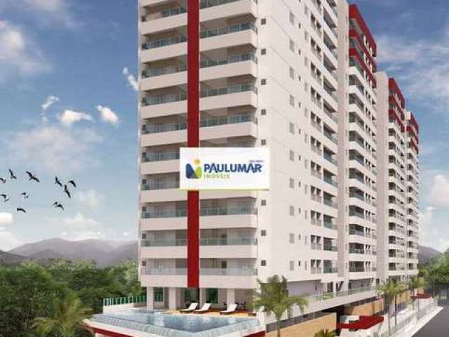 Apartamento com 2 quartos à venda na Avenida São Romerio, Vila Caiçara, Praia Grande, 71 m2 por R$ 395.000