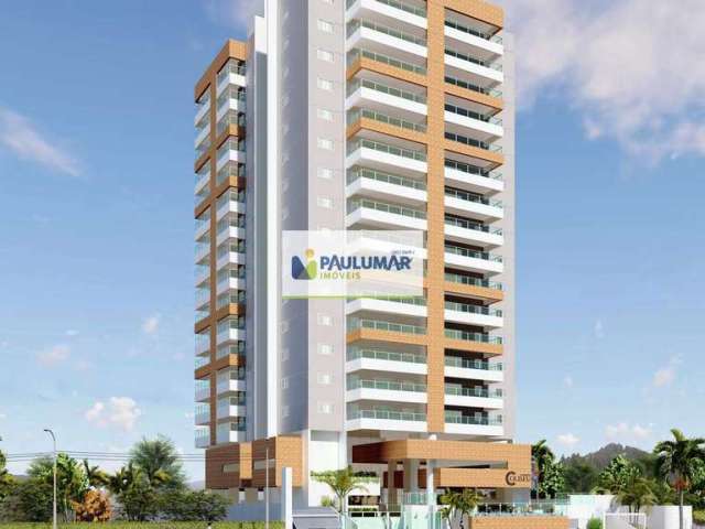 Apartamento com 2 quartos à venda na Av. Governador Mário Covas Junior, Vila Oceanópolis, Mongaguá, 79 m2 por R$ 400.000