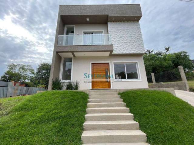 Sobrado com 3 dormitórios à venda, 110 m² por R$ 749.000,00 - Villa Lucchesi - Gravataí/RS