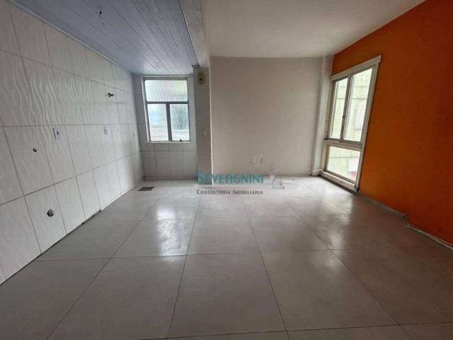 Apartamento com 1 dormitório, 36 m² - venda por R$ 160.000 ou aluguel por R$ 1.000/mês - Centro - Cachoeirinha/RS