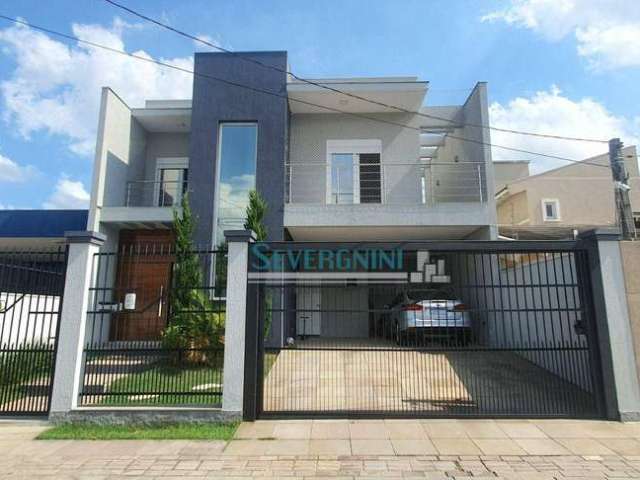 Sobrado com 3 dormitórios para alugar, 190 m² por R$ 7.337,00/mês - Vale Ville - Gravataí/RS