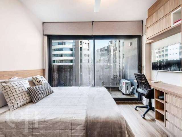 Apartamento com 1 quarto à venda na dos Jurupis, 813, Moema, São Paulo por R$ 530.000