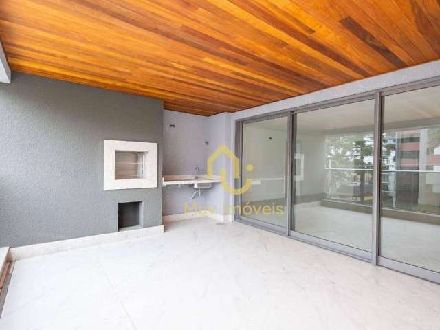 Apartamento com 3 dormitórios três suítes,168 m²- Ahú - Curitiba/PR