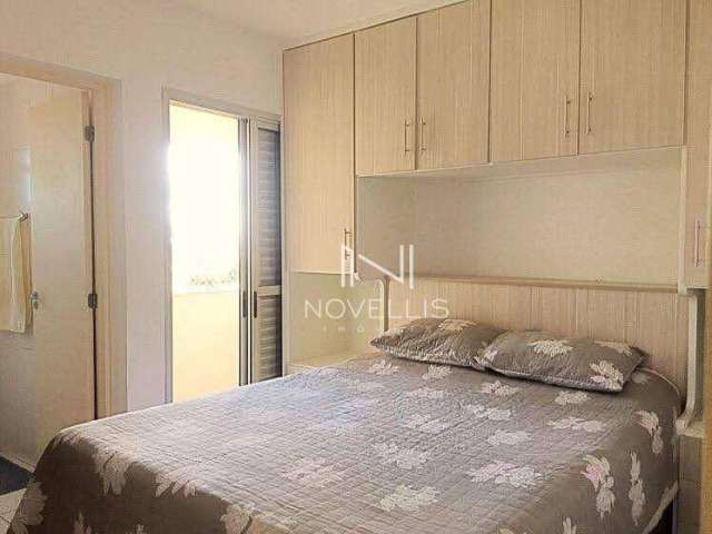 Apartamento com 3 dormitórios à venda, 82 m² por R$ 509.000,00 - Jardim Paulista - São José dos Campos/SP