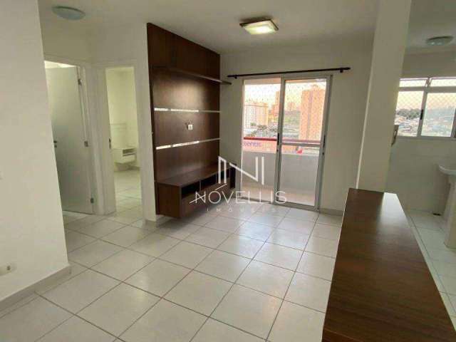 Apartamento com 2 dormitórios para alugar, 49 m² por R$ 2.316,89/mês - Villa Branca - Jacareí/SP