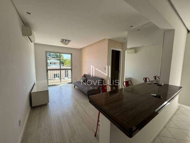 Apartamento com 1 dormitório para alugar, 47 m² por R$ 2.830,00/mês - Vila Adyana - São José dos Campos/SP