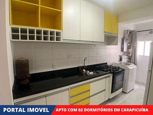 Apartamento Com 02 Dormitorios Em Carapicuiba - Cond. Reserva  Da Aldeia.