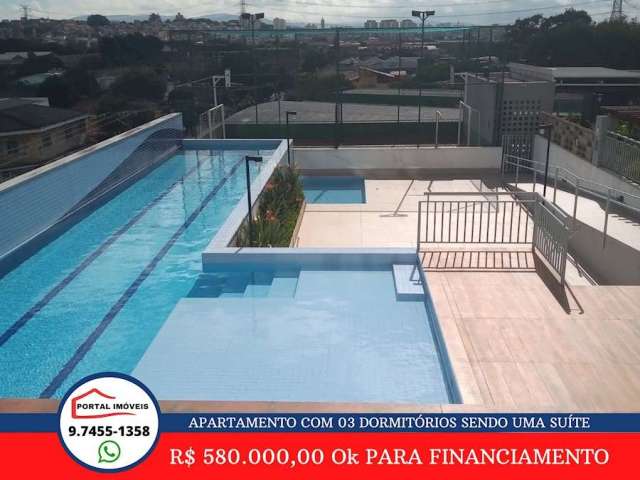 Apartamento Com 03 Dormitorios Sendo Uma Suite - Osasco