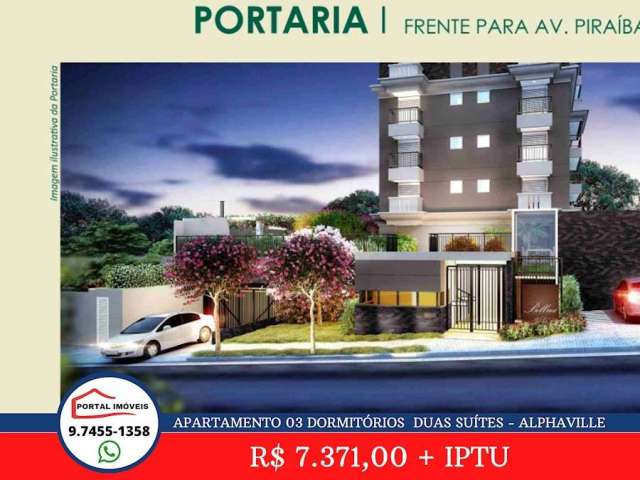 Apartamento Com 03 Dormitorios Sendo Duas Suites 130M2 - Alphaville