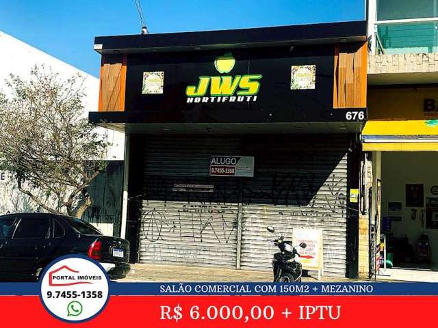 Salao Com 150M2 Mais Mezanino - Av. Pedro Pinho - Osasco