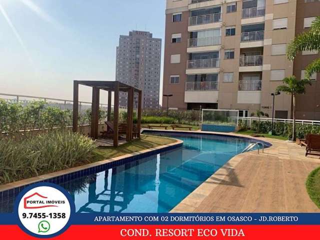 Apartamento Com 02 Dormitorios Em Osasco - Jardim Roberto - Osasco