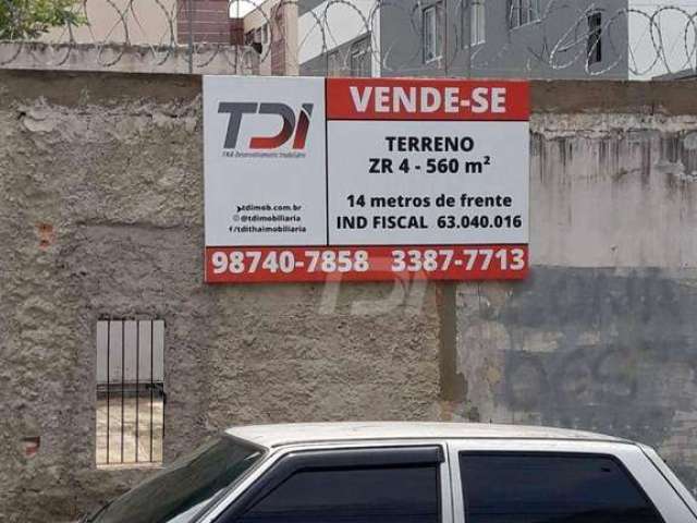 Terreno à venda, ZR4 - 560 m² por R$ 1.400.000 - Água Verde - Curitiba/PR