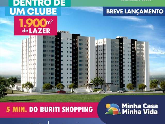 Apartamento 2 quartos a poucos metros da avenida Rio Verde!