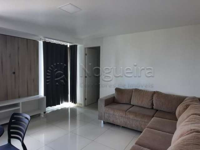 Apartamento flat na Madalena possui 40m² com uma suíte.