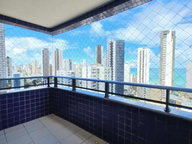 Excelente apartamento localizado em Boa Viagem, com 106,15m² de área útil.