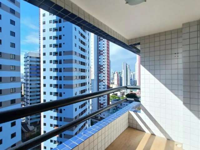 Apartamento com excelente localização em Boa Viagem, com 90,01 m² de área útil.