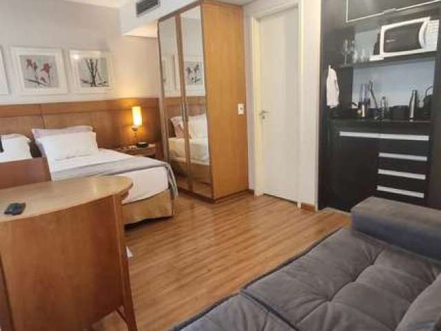 Apartamento com 1 quarto à venda na Avenida Rouxinol, 57, Indianópolis, São Paulo por R$ 350.000