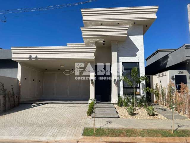 Casa em condomínio fechado com 3 quartos à venda na Avenida Projetada 2, 100, Residencial SetLife 2, Mirassol, 160 m2 por R$ 1.150.000