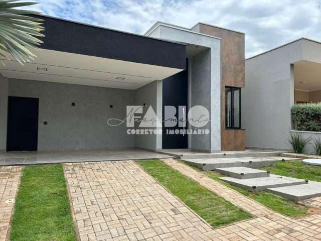 Casa em condomínio fechado com 3 quartos à venda na Avenida das Bromélias, S/N, Residencial Village Damha II, Araraquara, 163 m2 por R$ 1.050.000