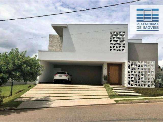 Casa com 3 dormitórios à venda, 400 m² por R$ 2.850.000,00 - Condomínio Residencial Sete Lagos   - Itatiba/SP