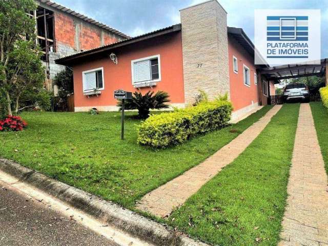 Casa com 4 dormitórios à venda, 180 m² por R$ 1.250.000,00 - Condomínio Terras de Santa Cruz - Bragança Paulista/SP